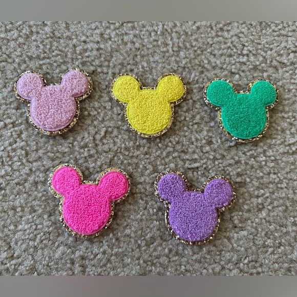 Stoney clover lane Disney Mickey Mouse chenille patch bundles - Picture 1 of 4